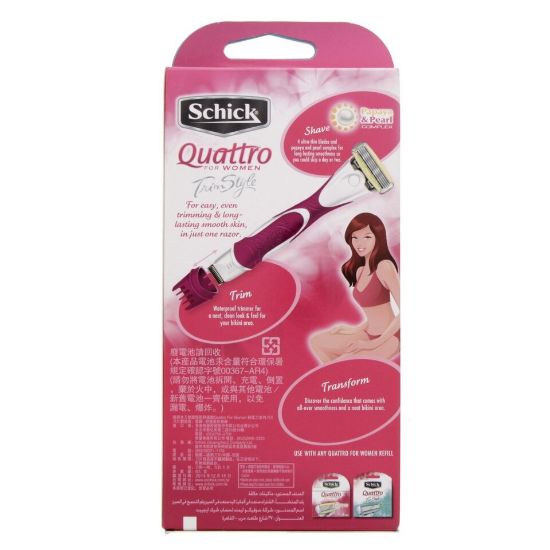 Picture of Schick Quattro Trim Style Razor And Bikini Trimmer