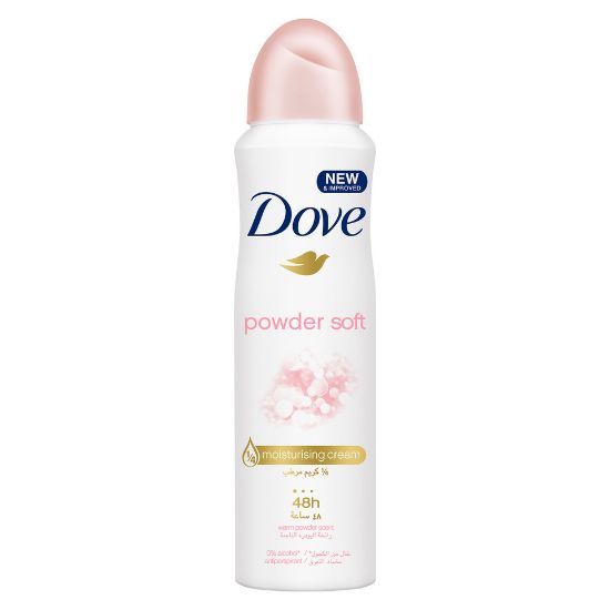 Picture of Dove Women Antiperspirant Deodorant Spray Powder Soft Alcohol Free 150ml