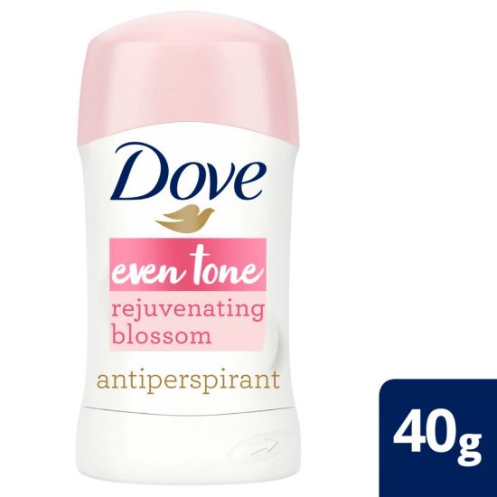 Picture of Dove Even Tone Rejuvenating Blossom Antiperspirant Deodorant Stick 40g