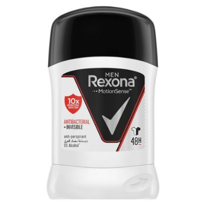 Picture of Rexona Men Antiperspirant Stick Motion Sense Antibacterial + Invisible 40g