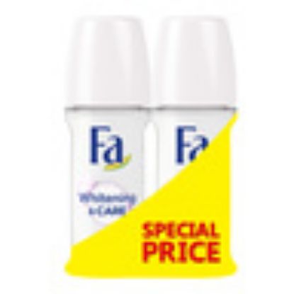 Picture of Fa Roll On Whitening & Care 2 x 50ml