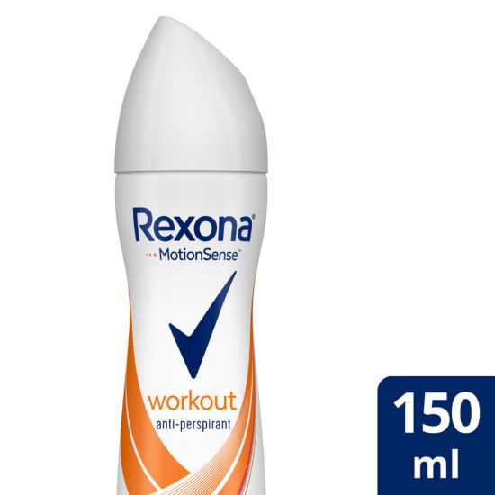 Picture of Rexona Workout Hi Impact Anti Perspirant Deodorant For Women 150ml