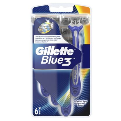 Picture of Gillette Blue3 Men’s Disposable Razors 6pcs