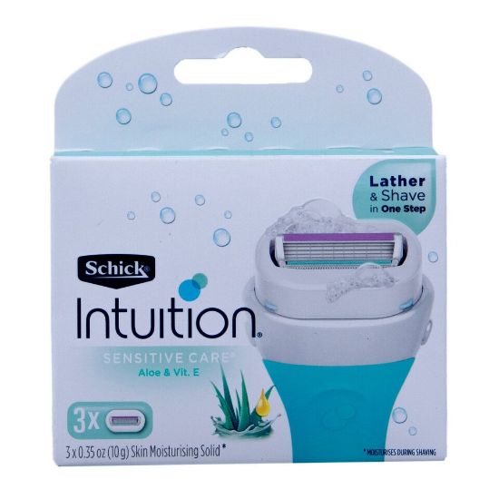 Picture of Schick Intuition Plus Sensitive Refill 3pcs