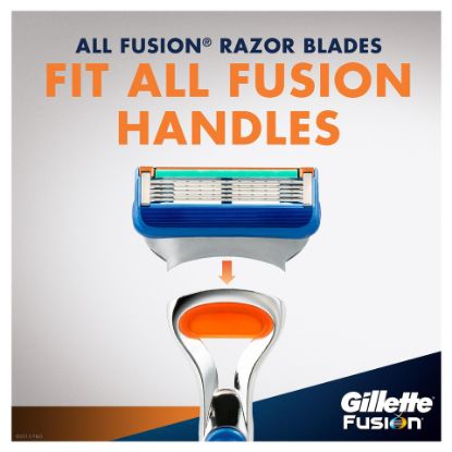 Picture of Gillette Fusion 5 Men's Razor Blade Refills 4pcs