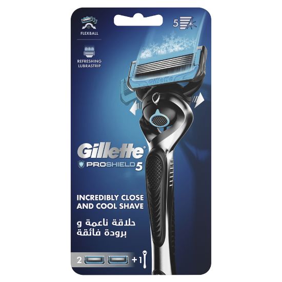 Picture of Gillette Fusion ProShield 5 Chill Men's Razor 1 Handle + 2 Blades