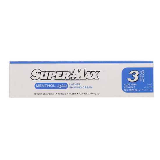 Picture of Super Max Lather Shaving Cream Menthol 100g