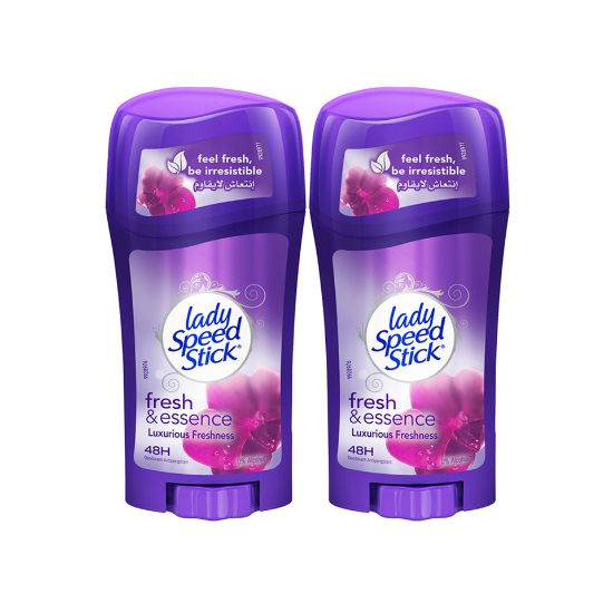 Picture of Mennen Lady Speed Stick Fresh Essence Antiperspirant Deodorant Wild Freesia 2 x 65g