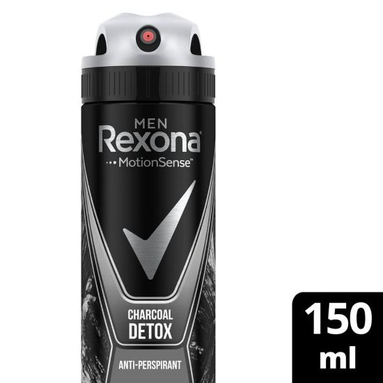 Picture of Rexona Men Charcoal Detox Antiperspirant 150ml