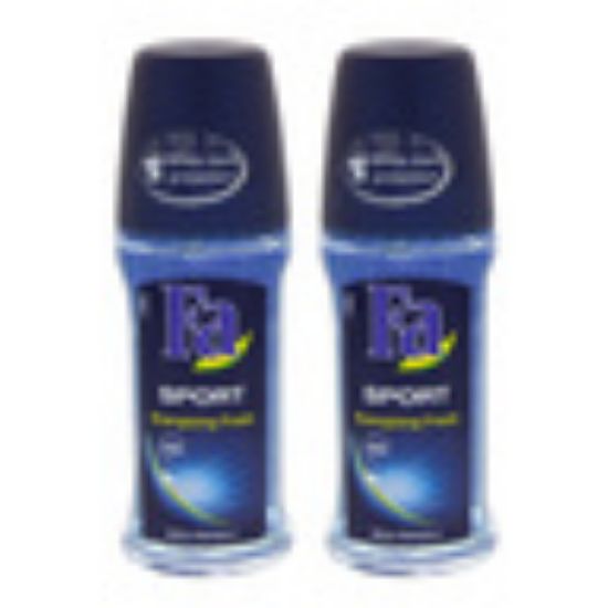 Picture of Fa Roll On Sport For Men 2 x 50ml