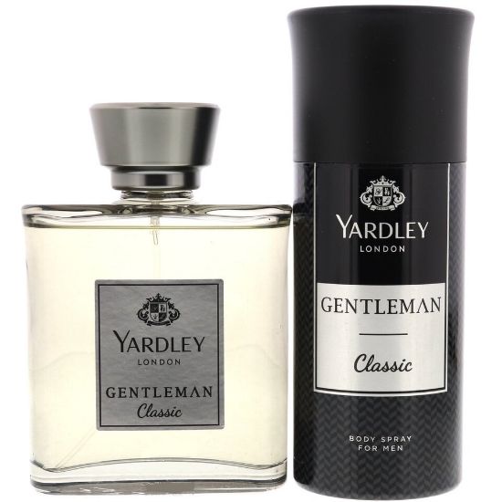 Picture of Yardley Gentleman Classic EDT 100ml + Deodorant Body Spray For Men 150ml