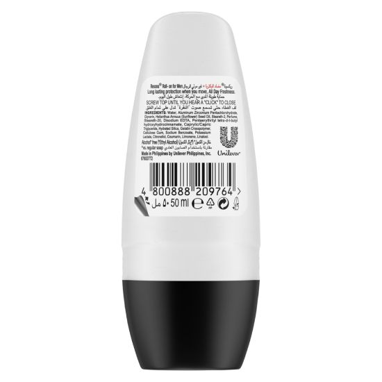 Picture of Rexona Motion Sense Antibacterial + Invisible Roll On For Men 50 ml