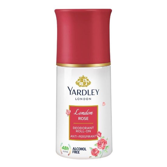 Picture of Yardley London Rose Anti Perspirant Roll On 50ml