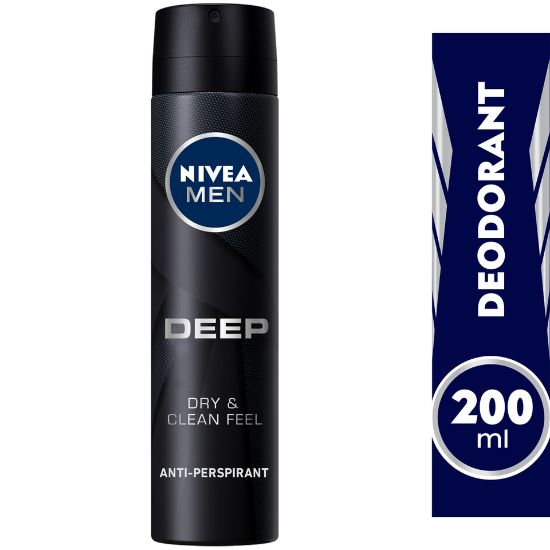 Picture of Nivea Men Deodorant Deep Spray 200ml