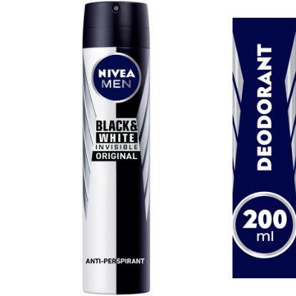 Picture of Nivea Men Black & White Invisible Deodorant 200ml