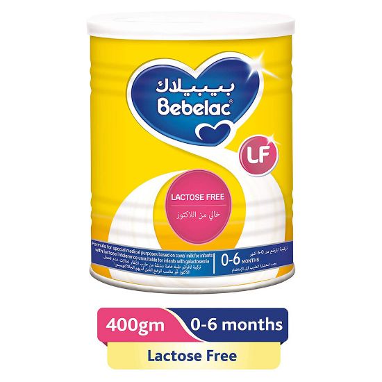 Picture of Bebelac Lactose Free Infant Milk Formula From 0-6 Months 400g