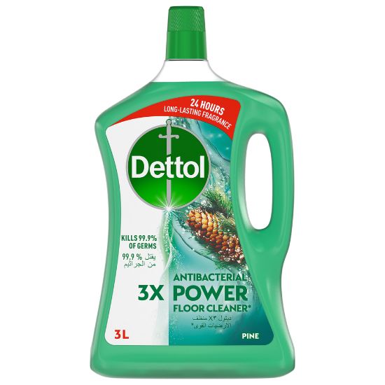 Picture of Dettol Pine Antibacterial Power Floor Cleaner 3Litre