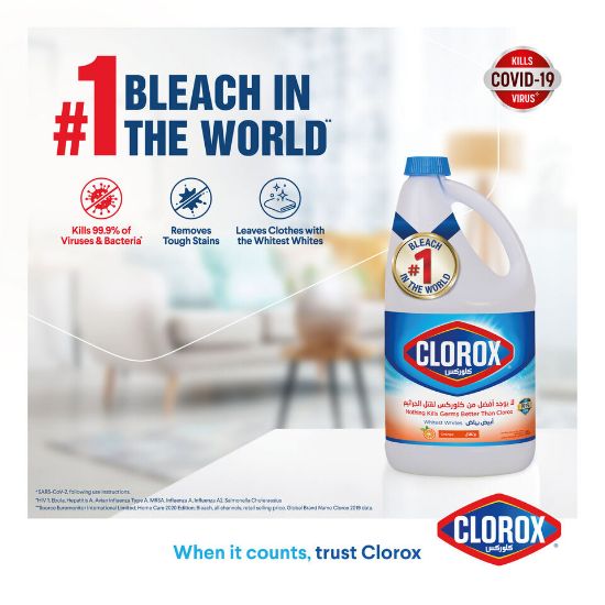 Picture of Clorox Liquid Bleach Orange 1.89 Litres