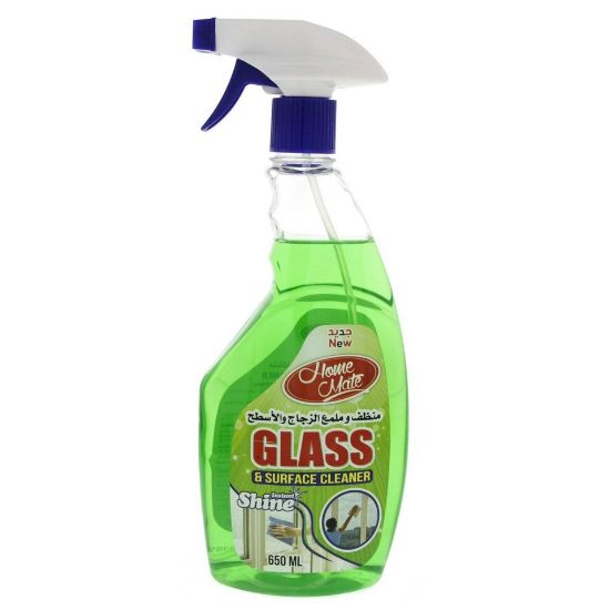 Picture of Home Mate Glass and Surface Cleaner Green 650ml