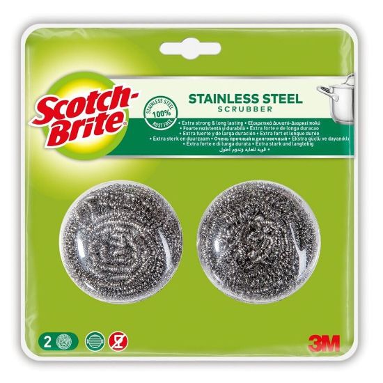 Picture of Scotch Brite Stainless Steel Scrubber 2 pcs