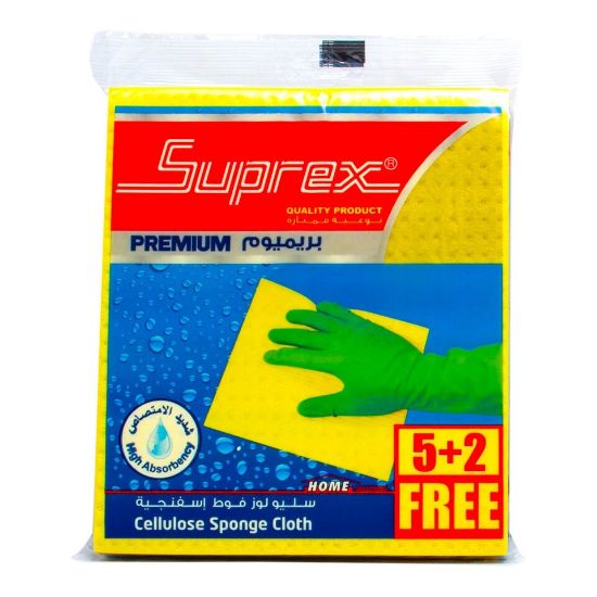 Picture of Suprex Premium Cellulose Sponge Cloth 5pcs