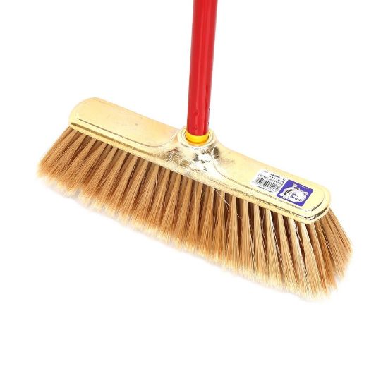 Picture of Mr.Brush 02001160012 Soft Broom with long Stick, Gold color