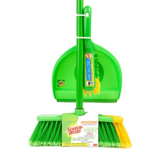 Picture of Scotch Brite IndoorBroom+DustpanSet6102