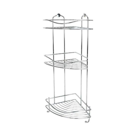 Picture of Tekno Tel Corner Shelf 3 Tier BK254