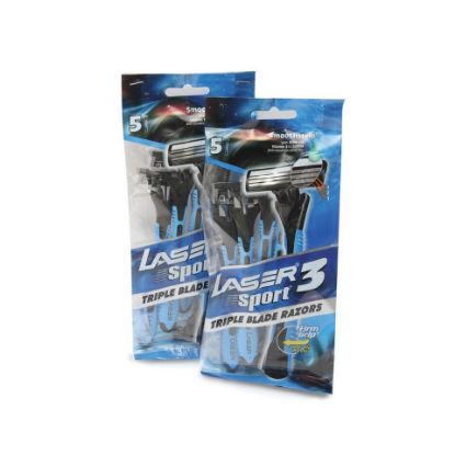 Picture of Laser Sport 3 Disposable Razor 2 x 5 pcs(N)