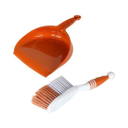 Picture of Golden Star Dustpan With Brush GS916