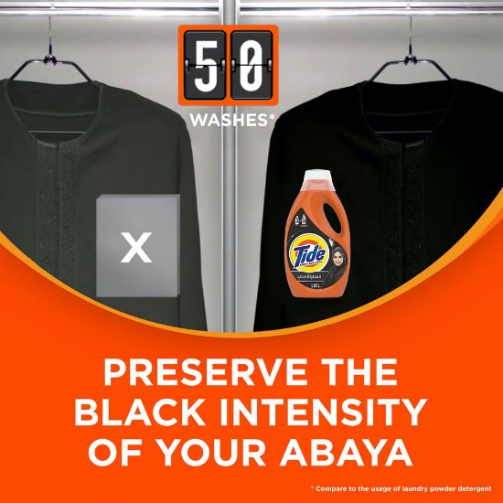 Picture of Tide Abaya Shampoo Liquid Detergent Original Scent 1.85Litre