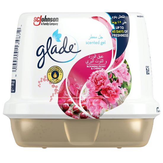 Picture of Glade Scented Gel Blooming Peony & Cherry 180g