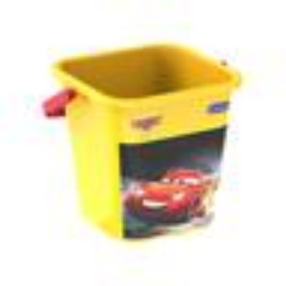 Picture of Cars Square Sand Bucket 3Ltr-IFDICRSBU146, Assorted