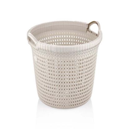 Picture of Line Rio Knit Laundry Basket 8034 35Ltr Assorted Colors