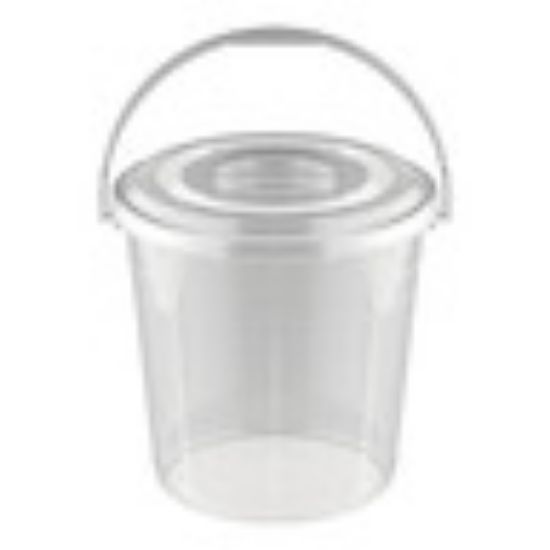 Picture of Cosmoplast Transparent Bucket With Lid 5Litre 1pc