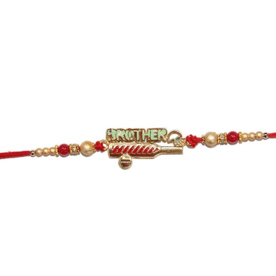 Picture of Madhoor Traditional Hand made Designer Rakhi Pushpak