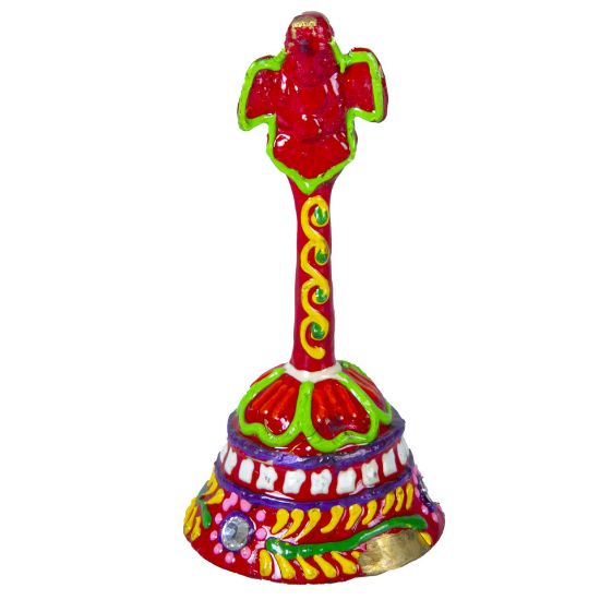 Picture of Madhoor Brass Pooja Bell 10x4cm Assorted