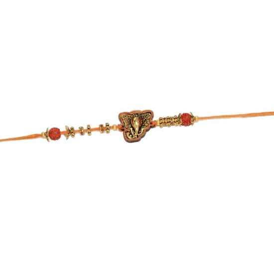 Picture of Madhoor Traditional Hand made Designer Rakhi AA206 1DOZ