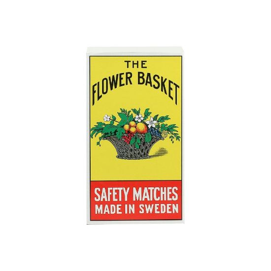 Picture of The Flower Basket Safety Match Box Big 1pc