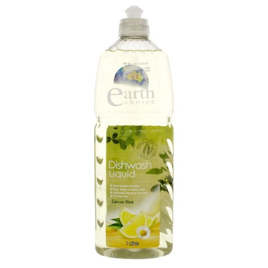 Picture of Earth Choice Dish Wash Liquid Lemon Fresh 1Litre(N)