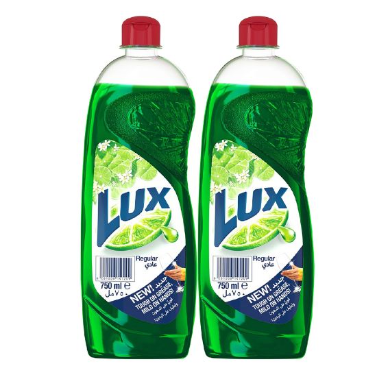 Picture of Lux Regular Dishwashing Liquid Value Pack 2 x 750ml(N)