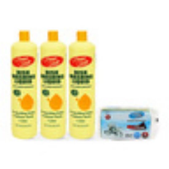 Picture of Home Mate Dish Washing Liquid Lemon 3 x 1Litre + Offer(N)