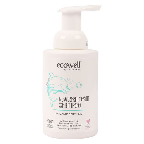 Picture of Ecowell Organic Newborn Foam Shampoo 300 ml