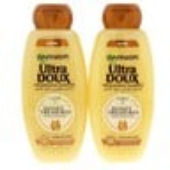 Picture of Garnier Ultra Doux Replenishing Shampoo Honey Treasures 400ml x 2