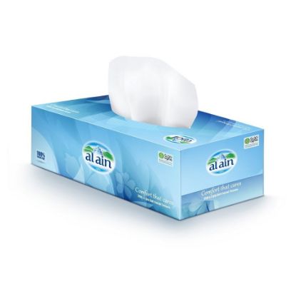 Picture of Al Ain Facial Tissues 200pcs 2 Ply