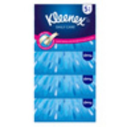 Picture of Kleenex Daily Care Facial Tissue Value Pack 5 x 170 Sheets