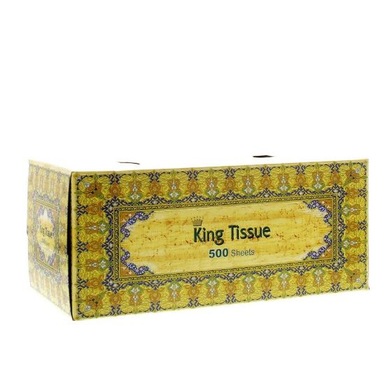 Picture of King Facial Tissue 500 Sheets x 8 Pieces