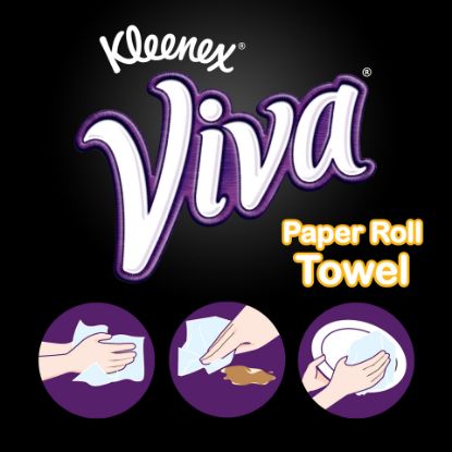 Picture of Kleenex Viva Paper Roll Towel 2 x 250meter