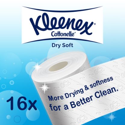 Picture of Kleenex Toilet Tissue Dry Soft 16pcs