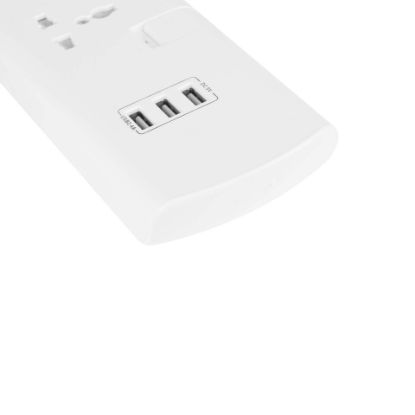 Picture of Philips 3W Extension Socket and 3 USB Ports, 2 m, 3134